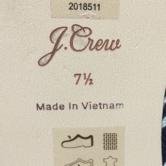 J. Crew Woven Criss Cross Sandals - NEW - Picture 4 of 7